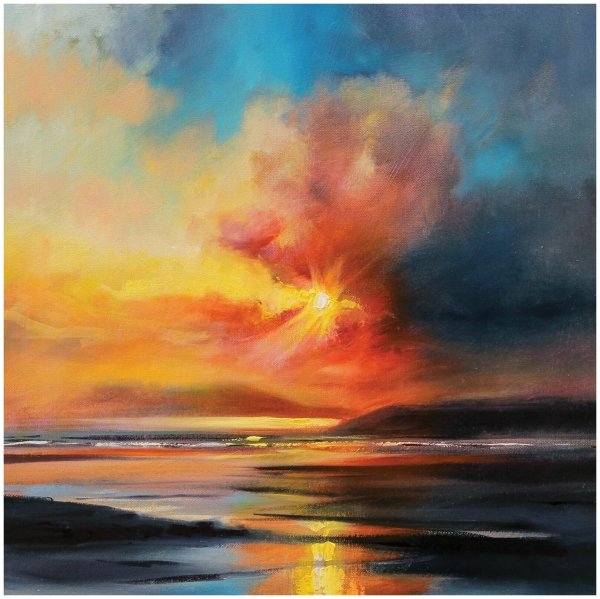 Картина закат