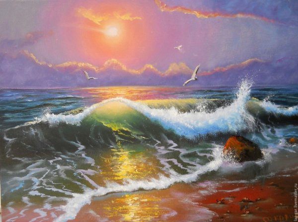 Сергей Стоев морской пейзаж