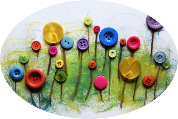 Мозаика из пуговиц