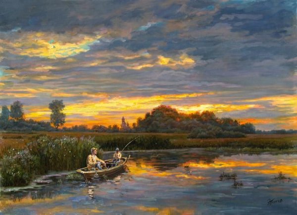 Панов Эдуард Порфирьевич картины пейзаж