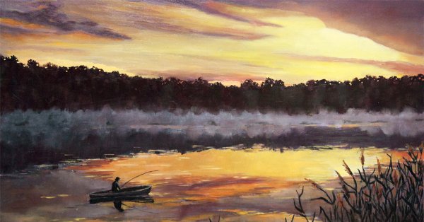 Живопись Мастрюковские озера