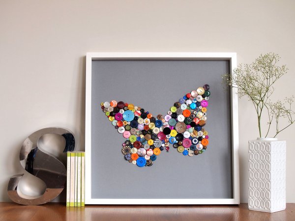 Поделки из пуговиц своими руками