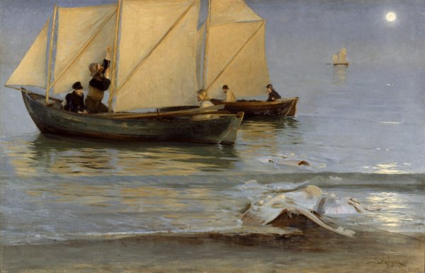Peder Severin Kroyer художник