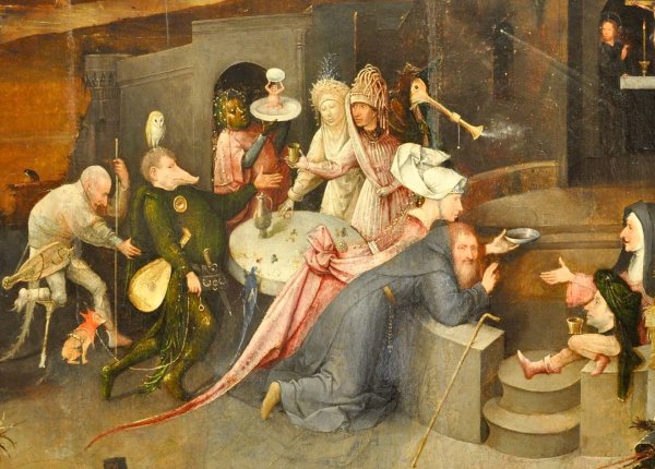 Иероним Босх триптих искушение Святого Антония