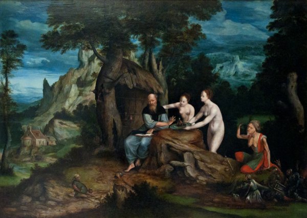 Искушения Антония Великого картины