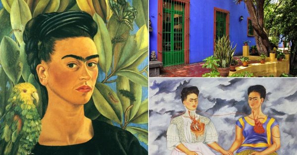 Мексиканская художница Фрида Кало дом