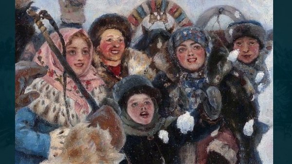 Василий Иванович Суриков. «Взятие снежного городка», 1891