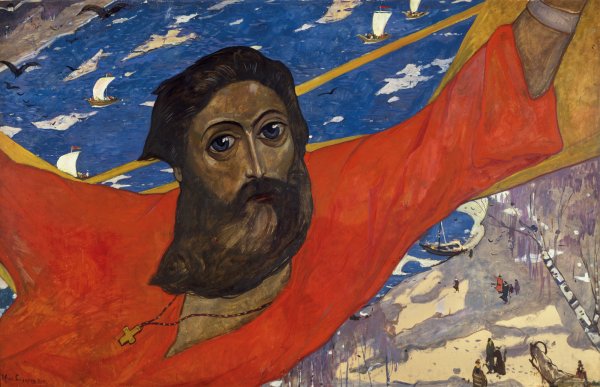 Русский Икар картина Ильи Глазунова