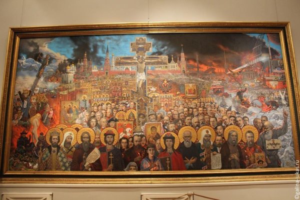 Глазунов Илья художник Мистерия 20 века