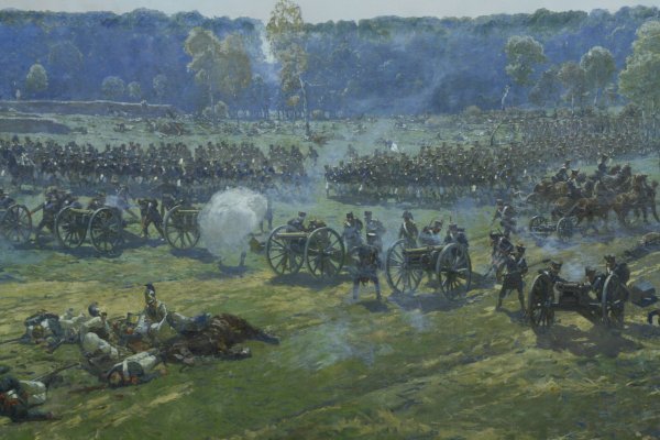 Бородинское сражение картина Луи Лежена