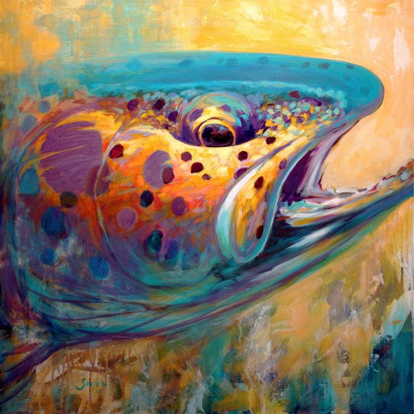 Рыбы картины художников