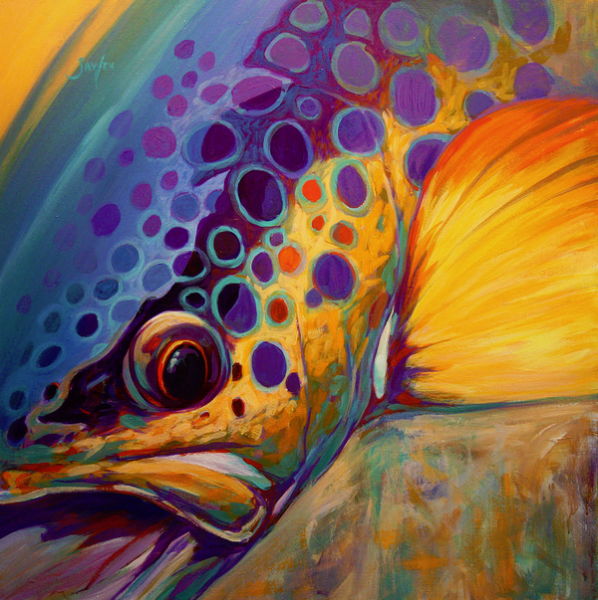 Картина рыбы