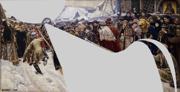 Суриков Боярыня Морозова оригинал