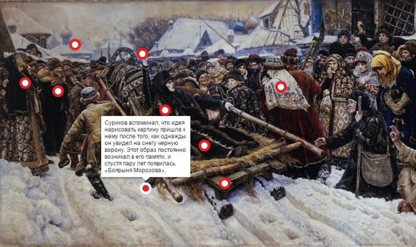 Боярыня Морозова картина в Третьяковской галерее