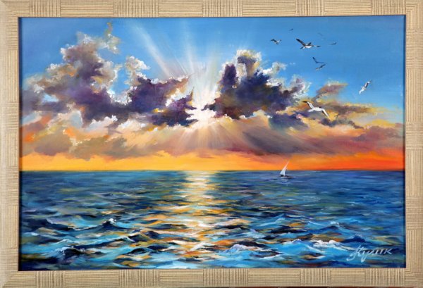 Марина морской пейзаж