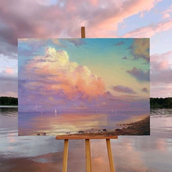 Инстаграм художника