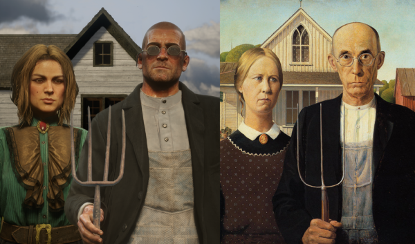 Грант Вуд американская Готика