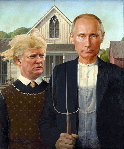 Гранд Вуд американская Готика