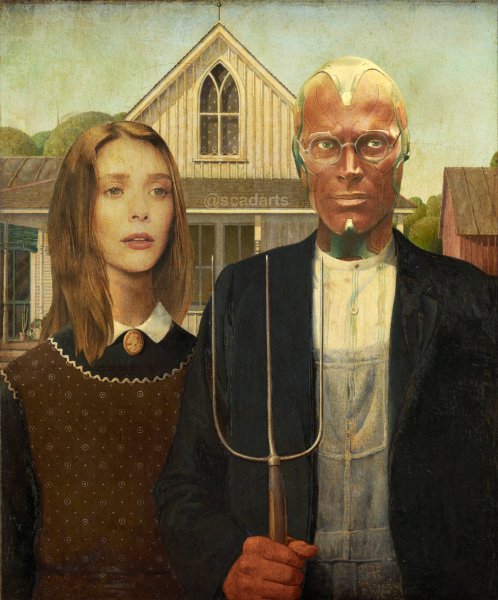 Гранд Вуд портрет нен