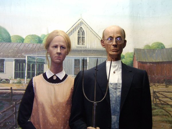 Американская Готика пародии