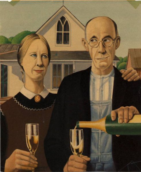 Гранд Вуд американская Готика