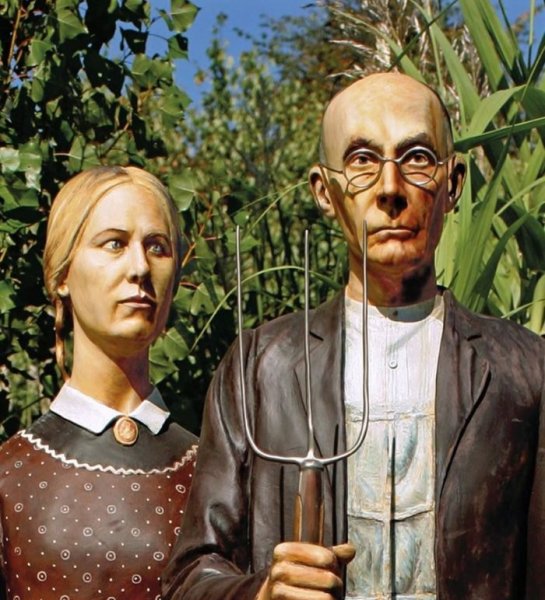 Грант Вуд американская Готика