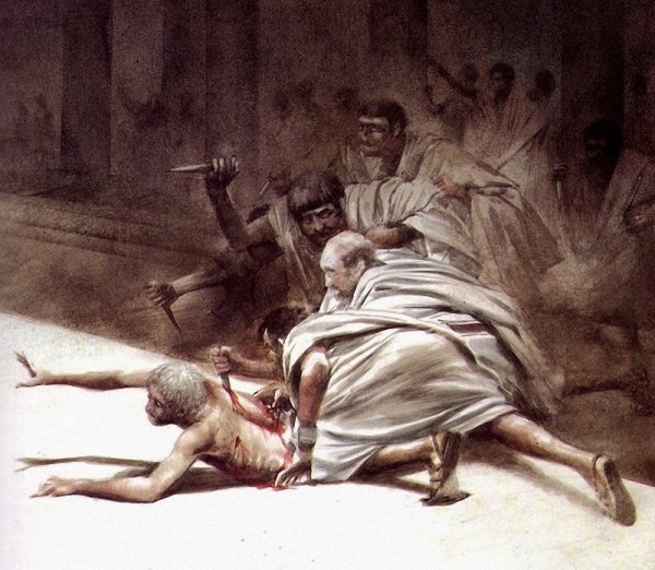 Гай Юлий Цезарь смерть