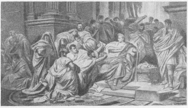 Сенат (древний Рим) убийство Цезаря