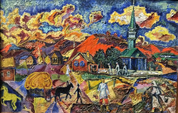 Давид Бурлюк живопись