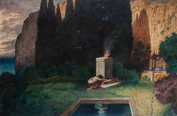 Бёклин Арнольд (Arnold Böcklin; 1827-1901)