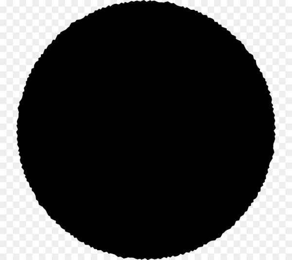 Белый круг на черном