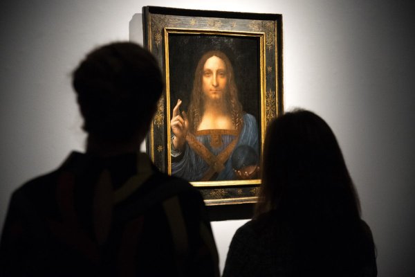 Самые Спаситель мира Леонардо да Винчи