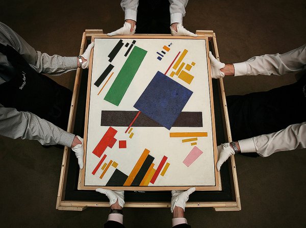 Супрематическая композиция Малевича