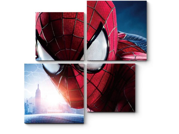Модульная картина человек-паук