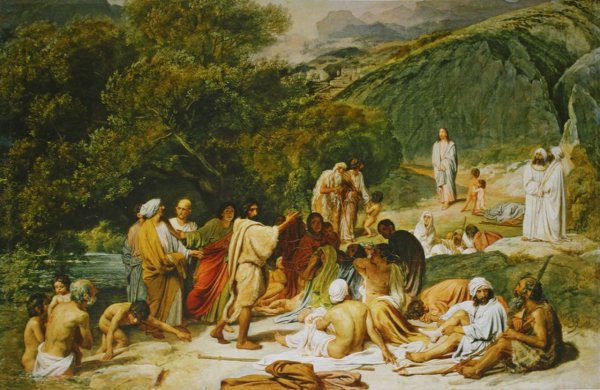 Александр Иванов «явление Христа народу», 1837—1857.