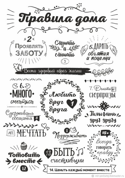Правила дома