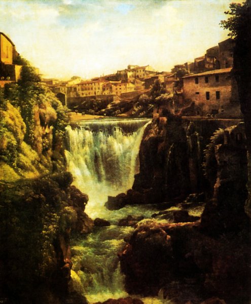 Сильвестр Щедрин водопад в Тиволи