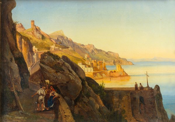 Вид Сорренто близ Неаполя Щедрин