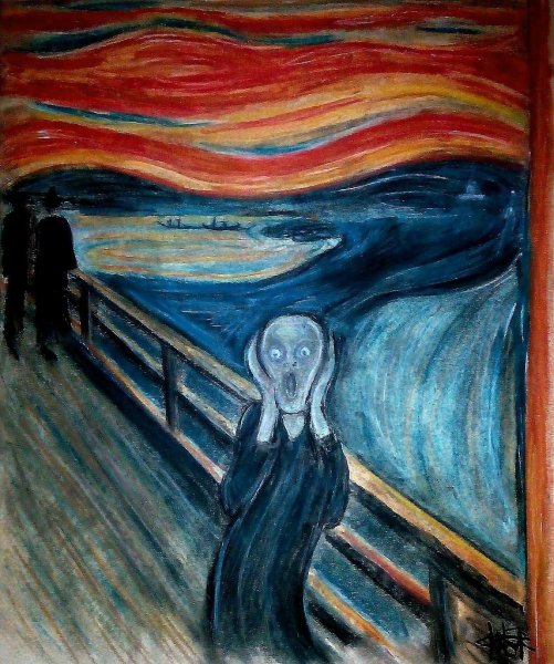 Эдвард Мунк летняя ночь Ингер на берегу