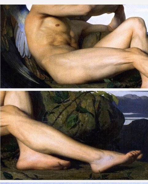 Кабанель Падший ангел