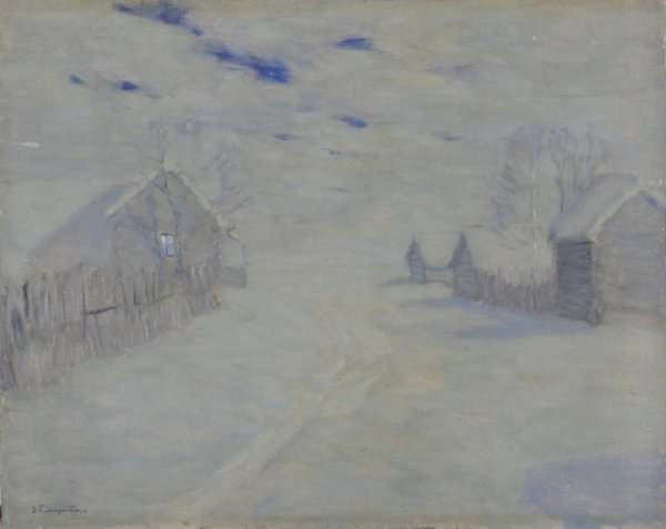 Витольд Каэтанович Бялыницкий-Бируля зима