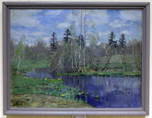 В.К. Бялыницкий-Бирули «голубой март», 1930