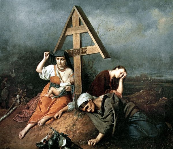 Василий Перов Странница в поле