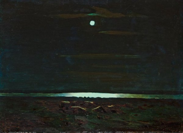 Архип Иванович Куинджи «ночь на Днепре» (1880 г.)