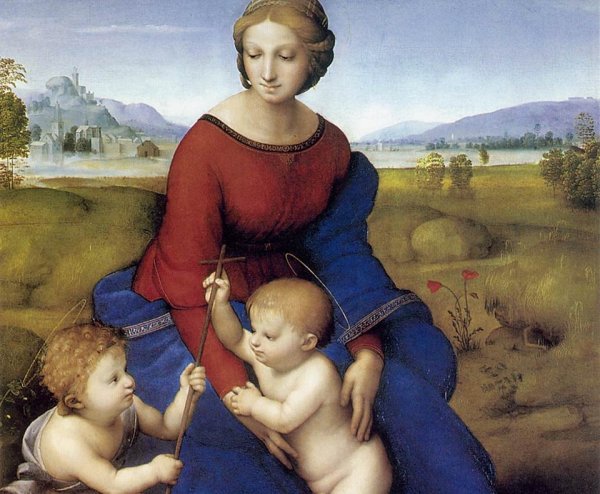 Рафаэль Санти Мадонна садовница