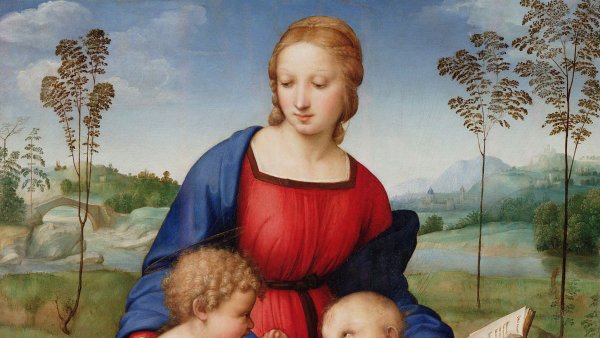 Рафаэль Мадонна со щегленком