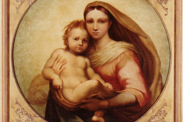 Сикстинская Мадонна прототип