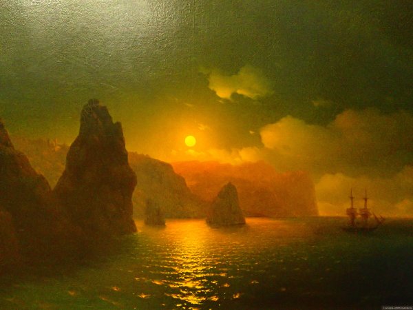 Иван Константинович Айвазовский Георгиевский монастырь