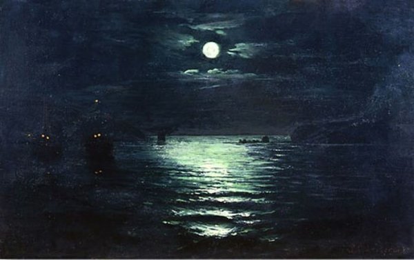 Куинджи Лунная ночь на море