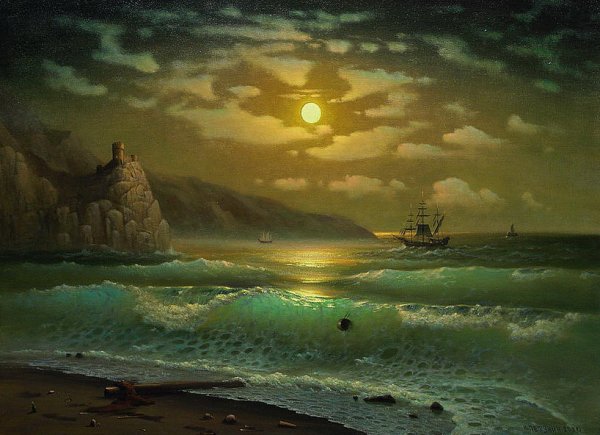 Картины море Оноприенко Игоря